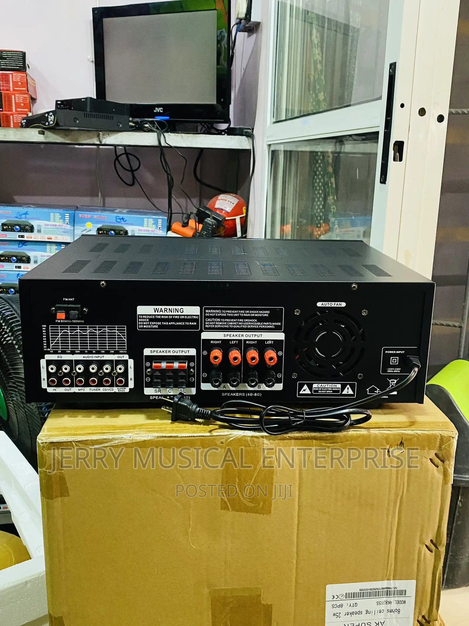 Sunbuck Powered Amplifier for Ceiling/Pop Speakers 1200watts
