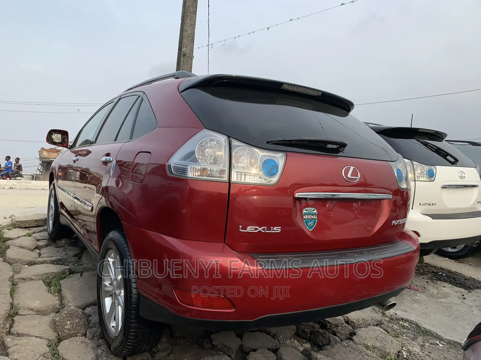 Lexus RX 2008 Red