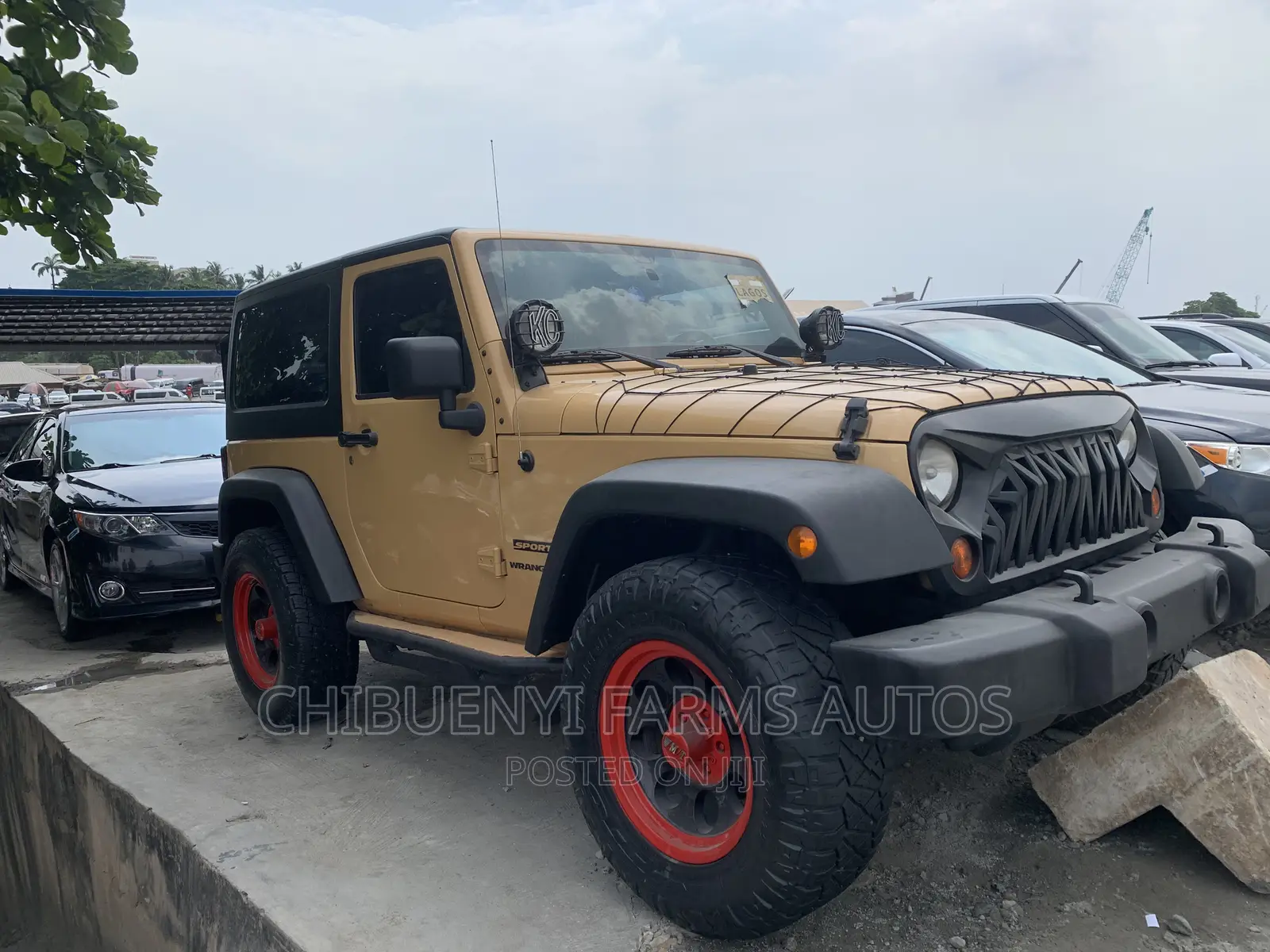 Jeep Wrangler Sport 4x4 2017 Yellow