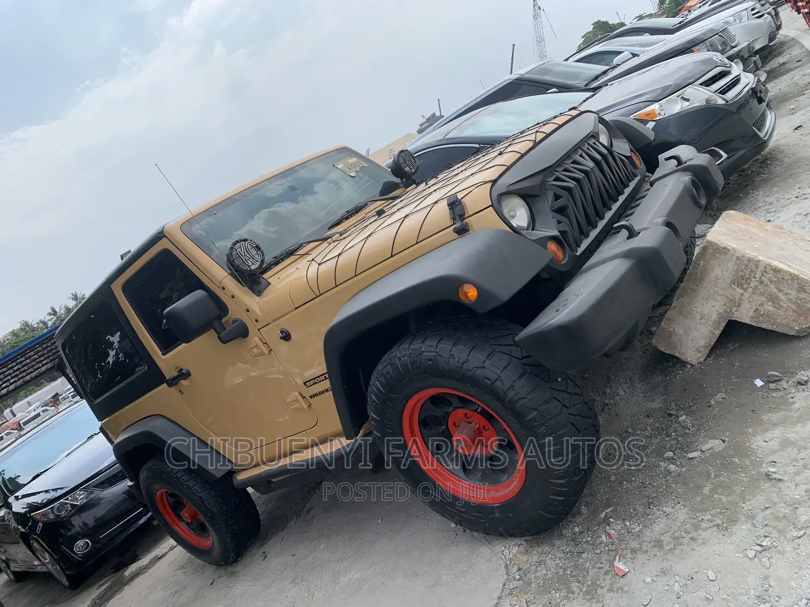 Jeep Wrangler Sport 4x4 2017 Yellow