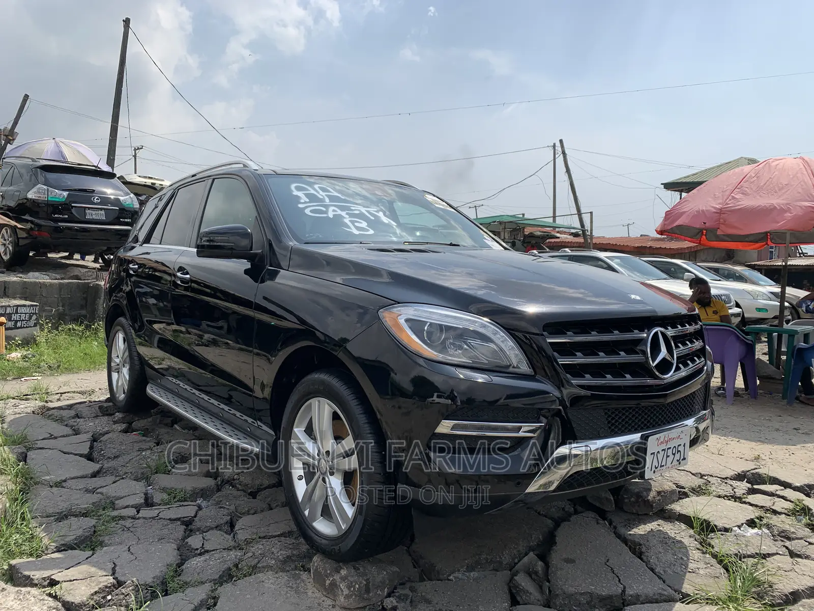 Mercedes-Benz M Class 2014 Matt Black