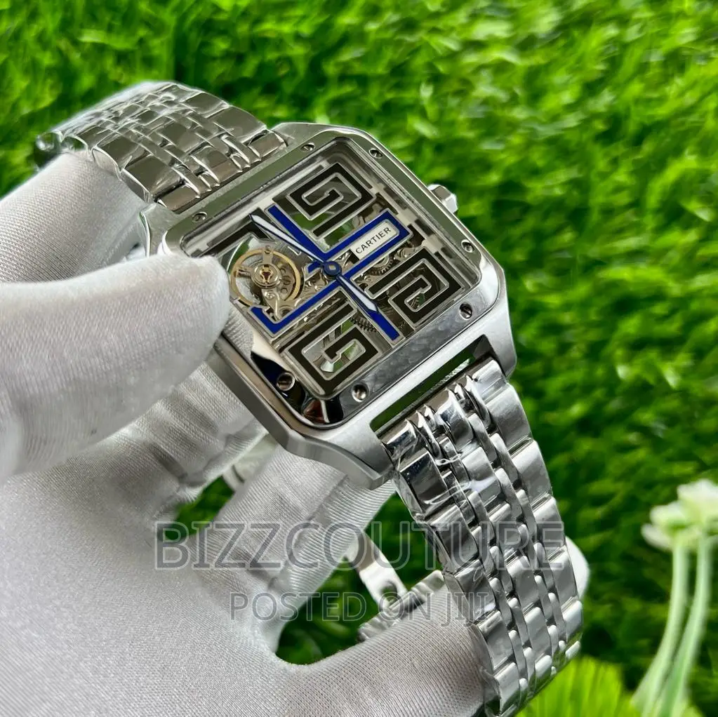 Original CARTIER MECHANICAL Silver Chain Available in Store