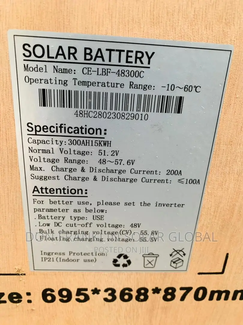 15kwh/48v Cworth-energy Lithium Ion Solar Inverter
