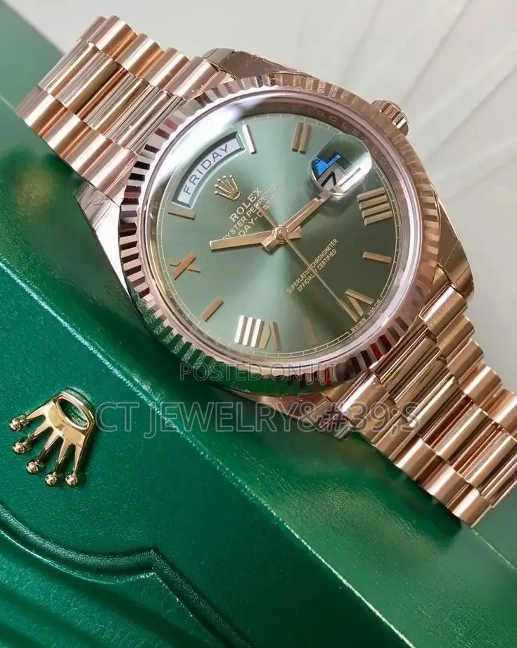Original Rolex Day-Date × Just-Date for Unisex