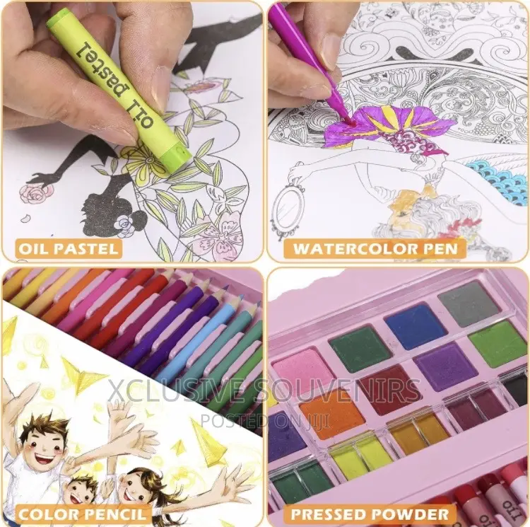 208 Pieces Children Painting Set
