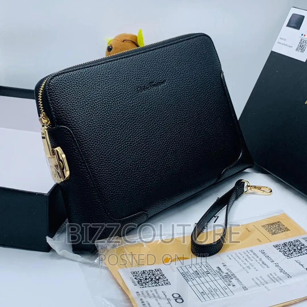 Original SALVATORE FERRAGAMO Clutches Bags Available Instore