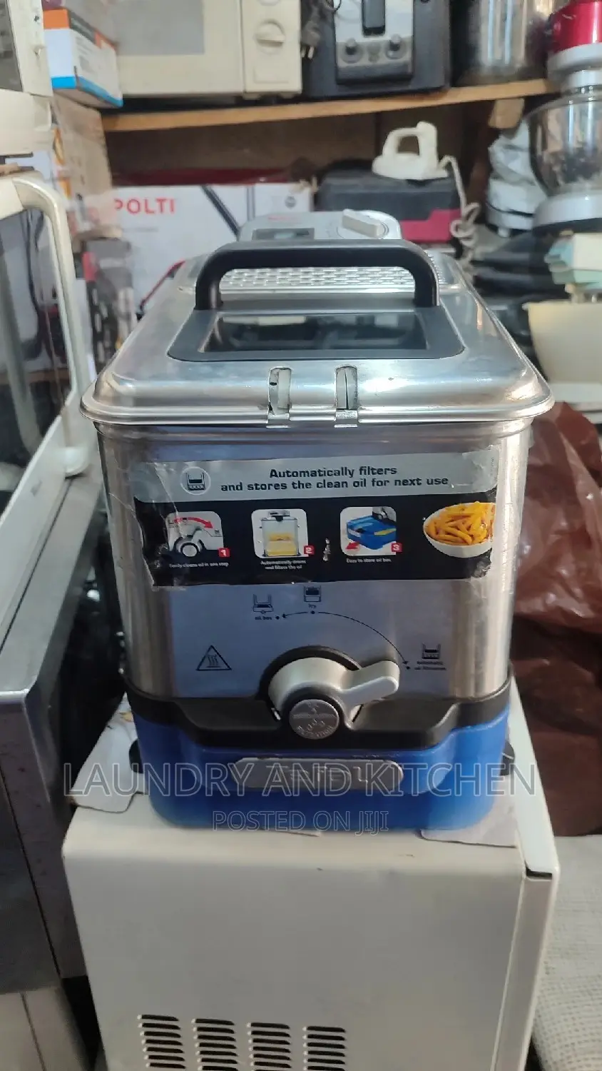Tefal Stainless Steel Body Deep Fryer