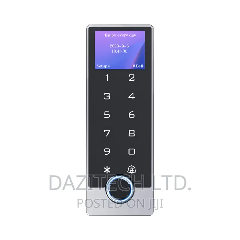 Standalone Tuya Wifi Access Control With Fingerprint Display