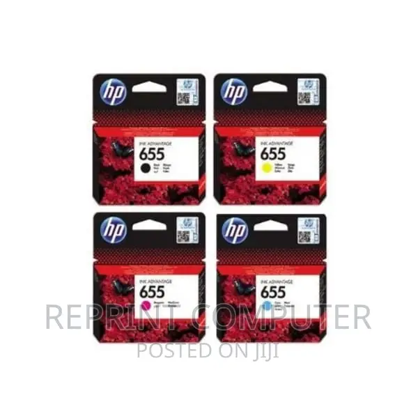Hp 655 Colors - Cyan - Magenta - Yellow Ink Catridge