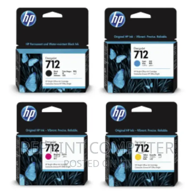 Hp 712 29ml Colors Designjet Ink Cartridge