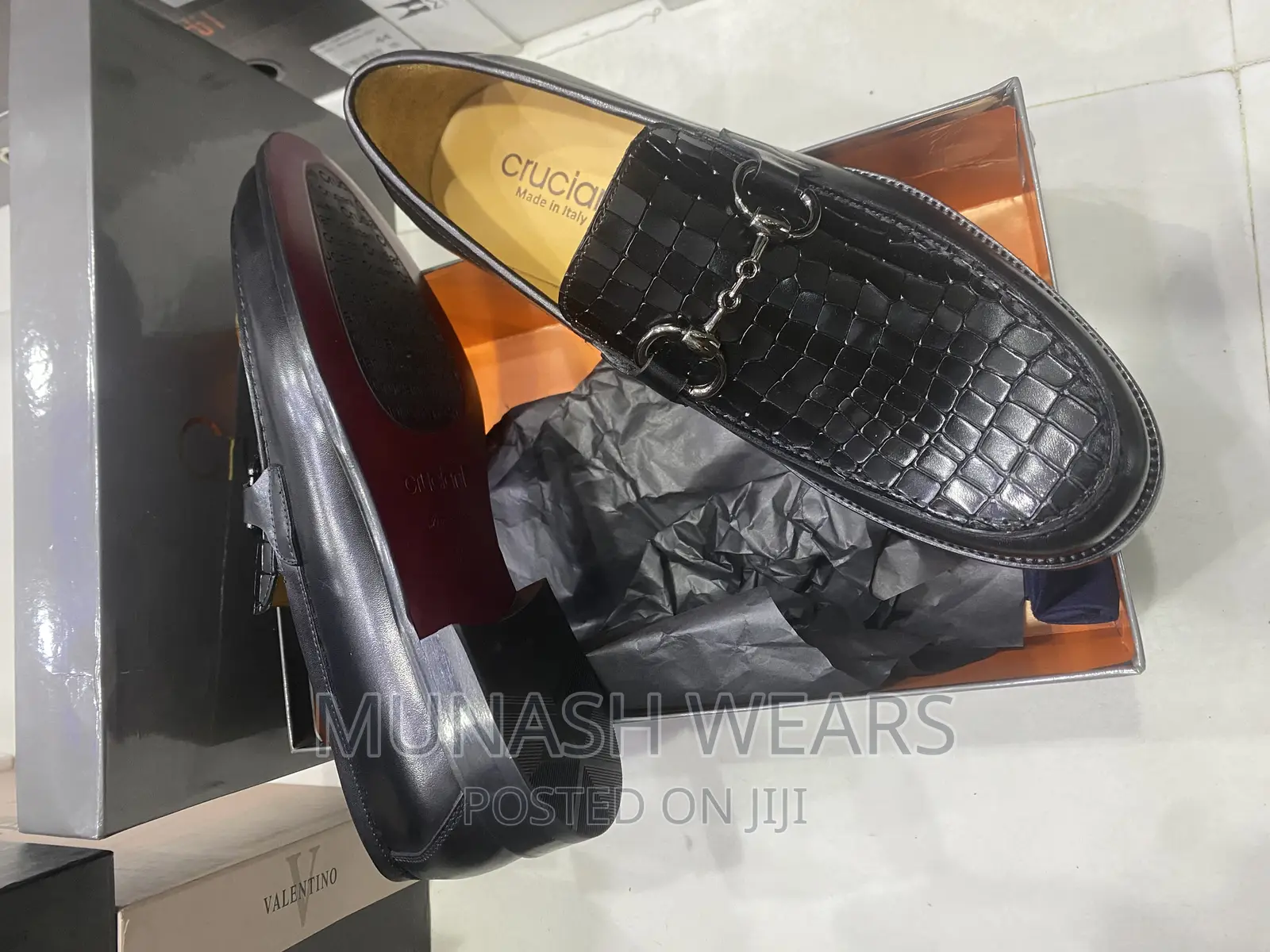 Pure Italian Leather Cruciani Shoe