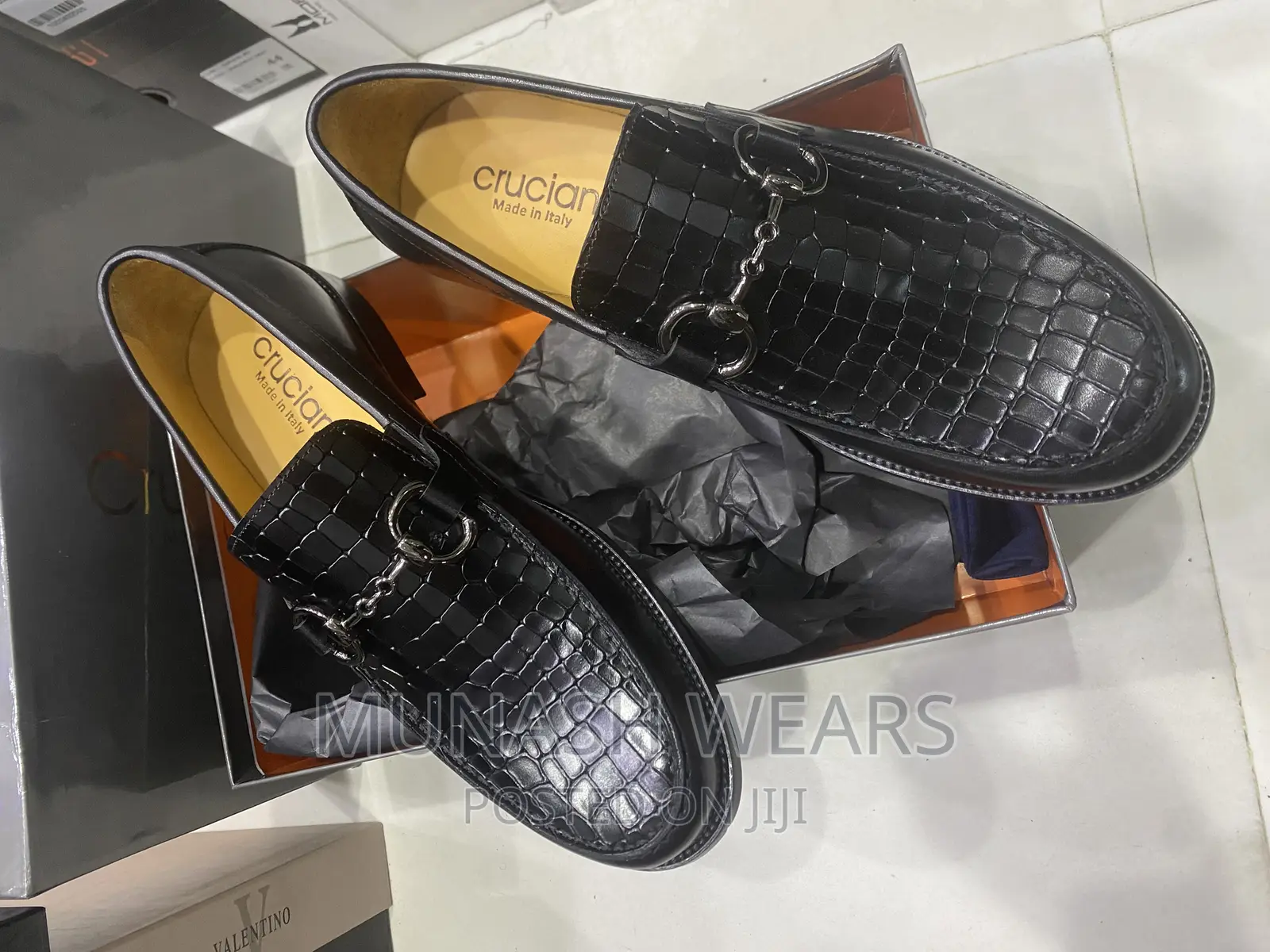 Pure Italian Leather Cruciani Shoe