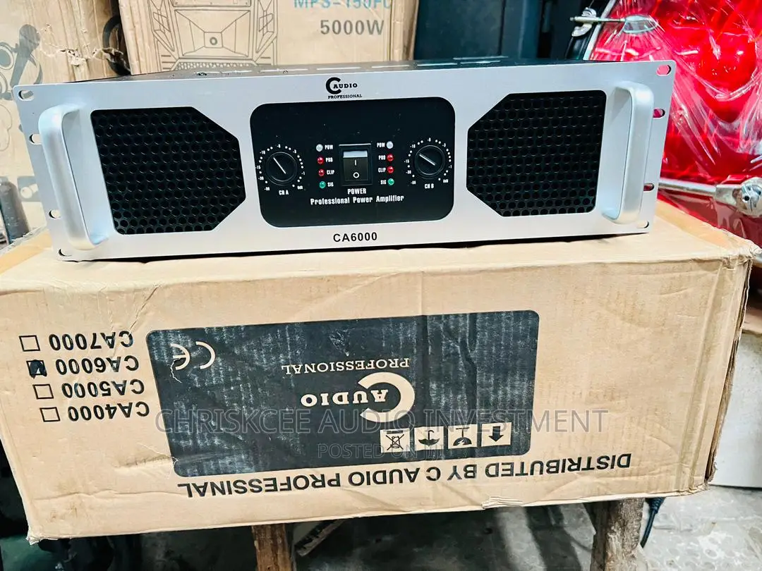 C Audio CA-6000 Pro Power Amplifier