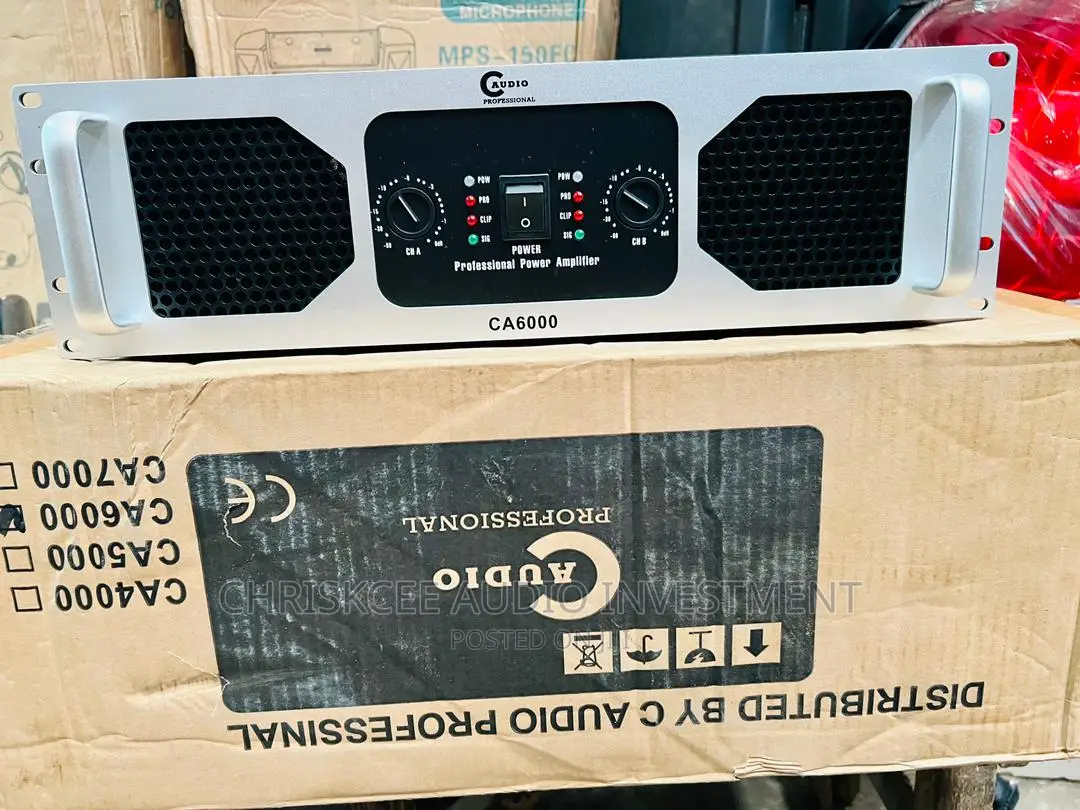 C Audio CA-6000 Pro Power Amplifier