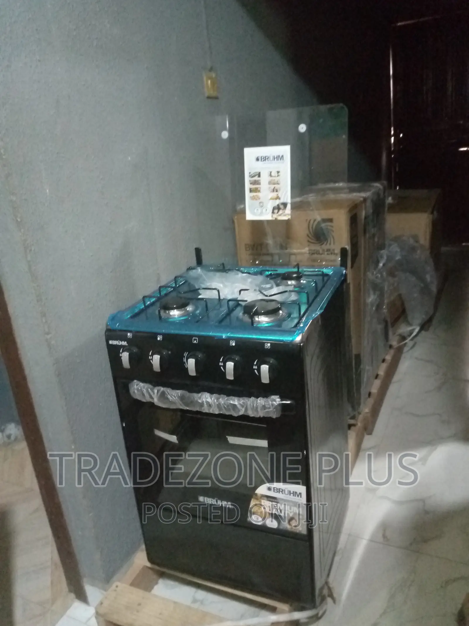 Bruhm BGC-5540ib 4 Burner Gas Cooker