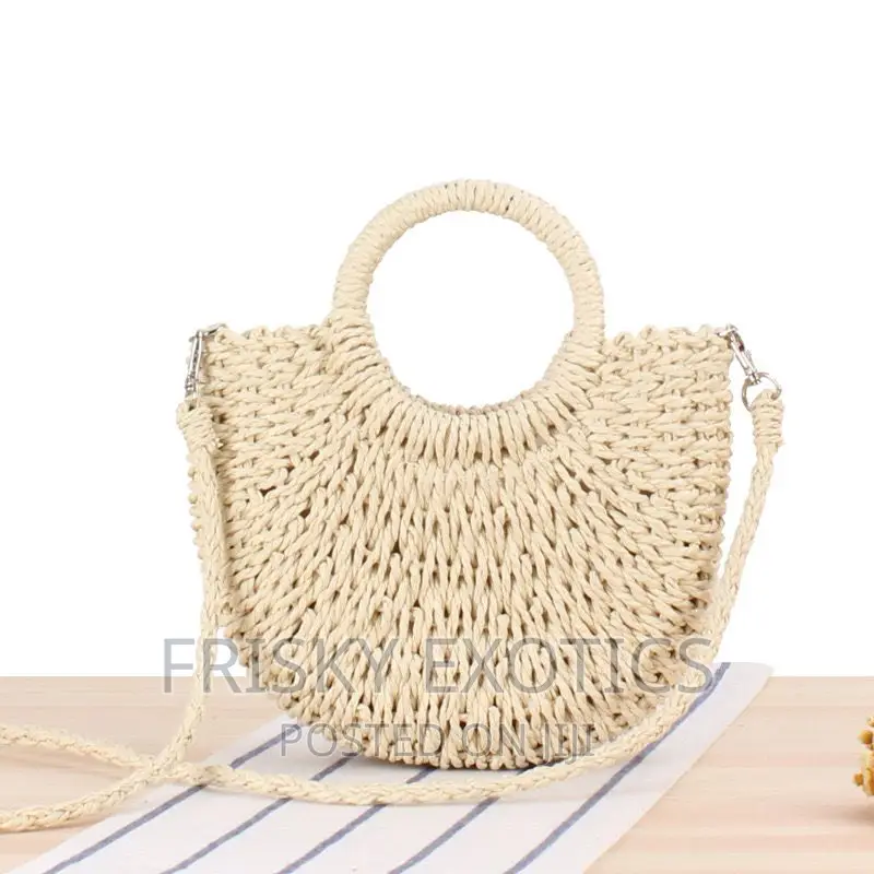 Rattan Beach Bag
