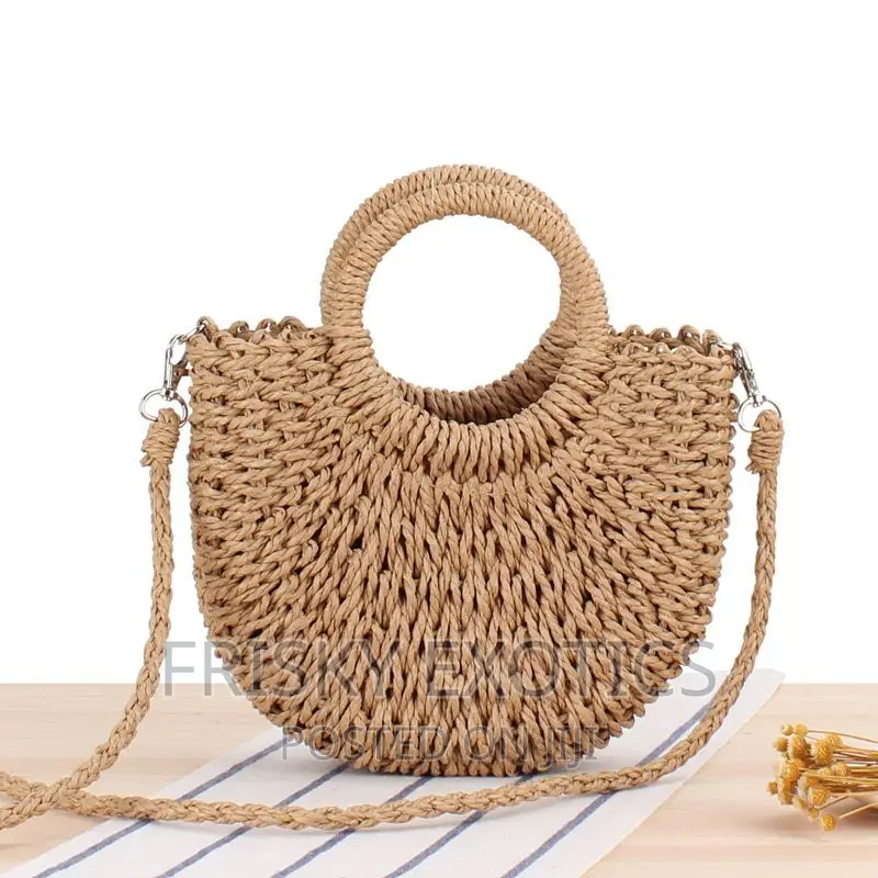 Rattan Beach Bag