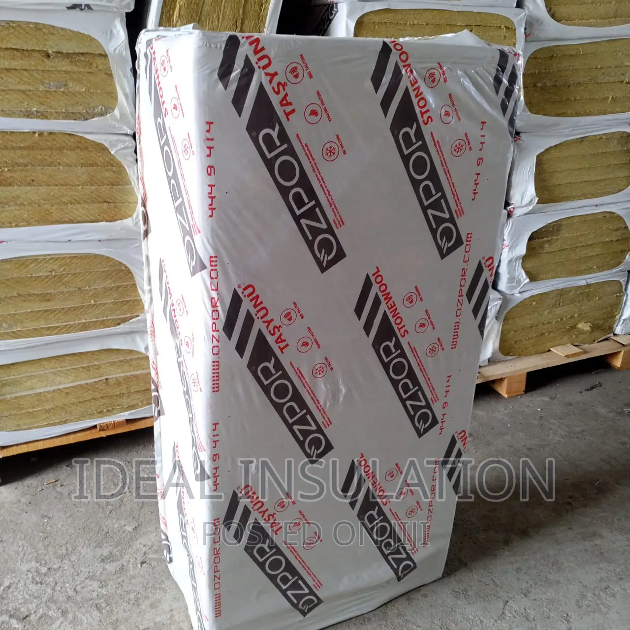 ZPOR Rockwool Slab Insulation 100mm Thick