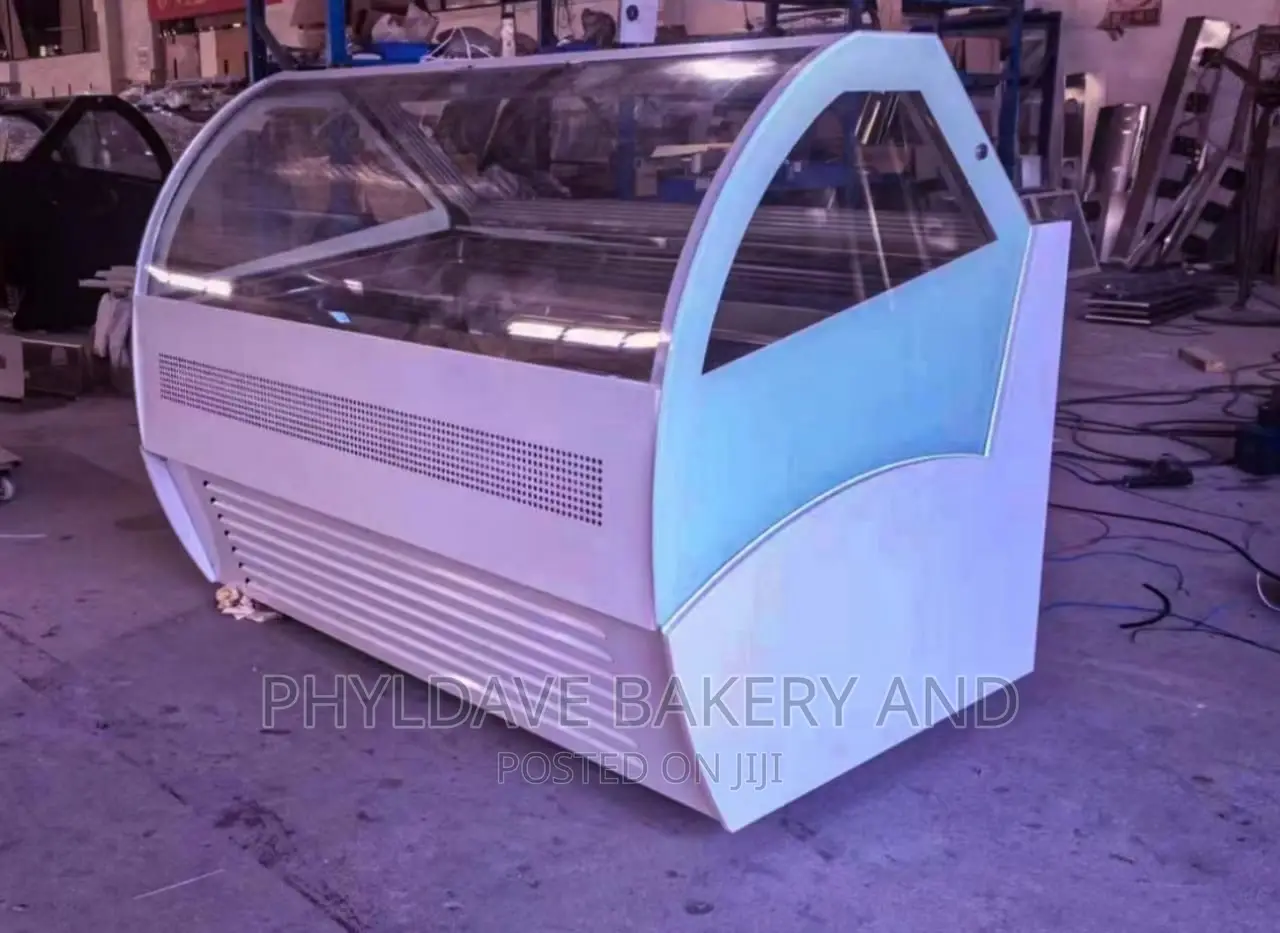 Big Back Ice Cream /Gelato Display Chiller Double Compresso