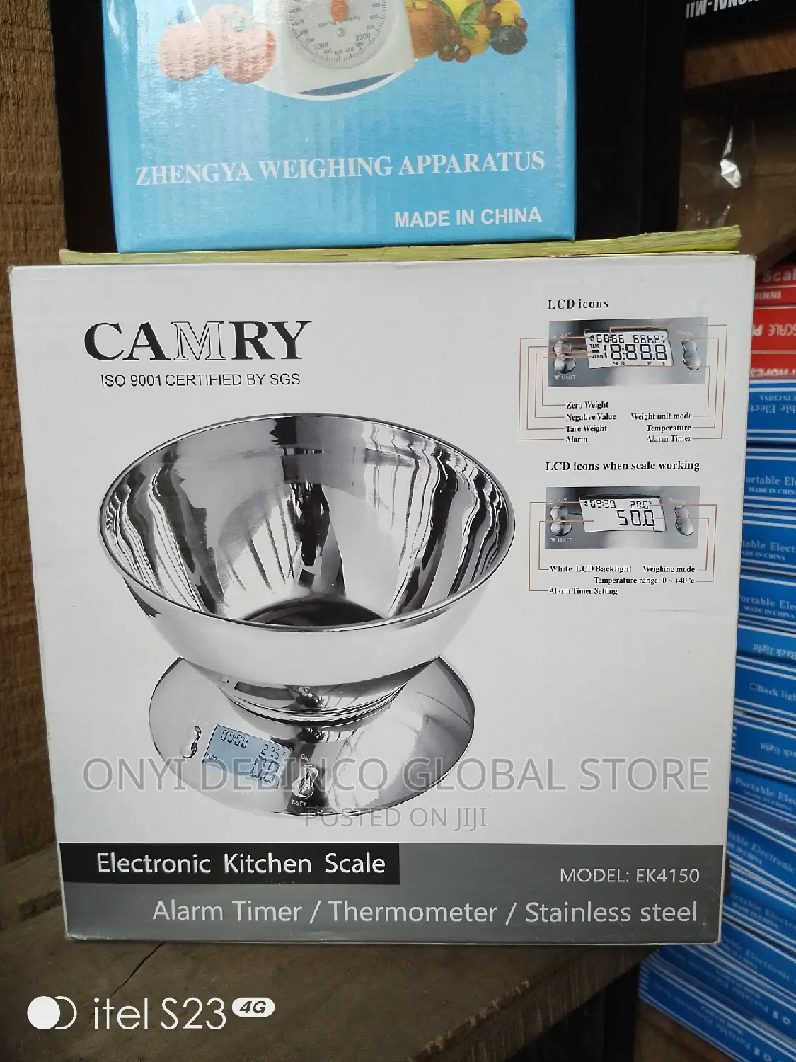 Camry 5kg 1g Digital Kitchen Food Scale With Alarm Timer