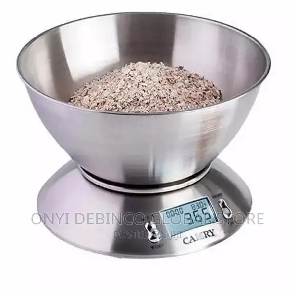 Camry 5kg 1g Digital Kitchen Food Scale With Alarm Timer