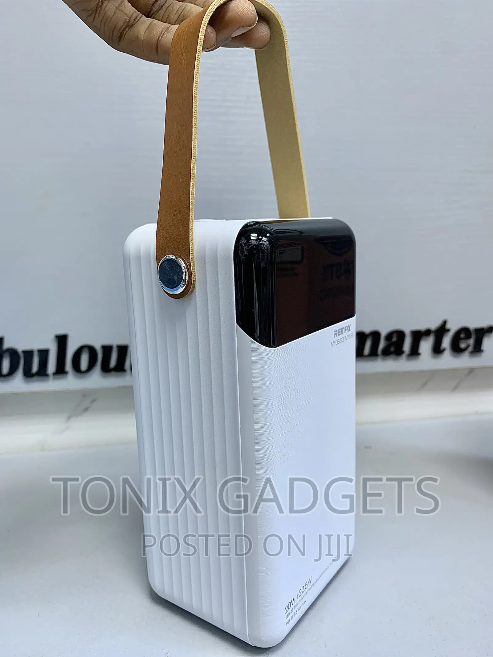 Remax Cabled Fast Charging Power Bank - 60000mah - RPP-565