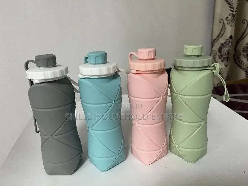 Silicon Foldable Water Bottle