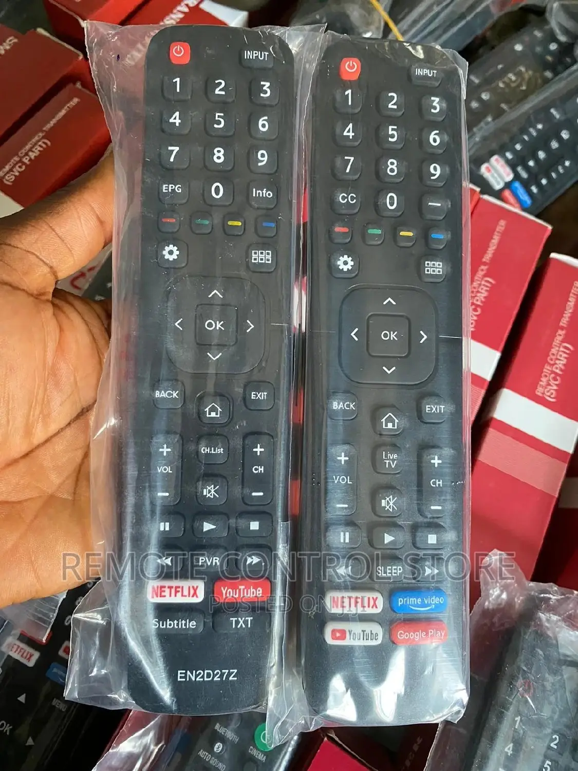 Remote Control for Hisense Smart TV