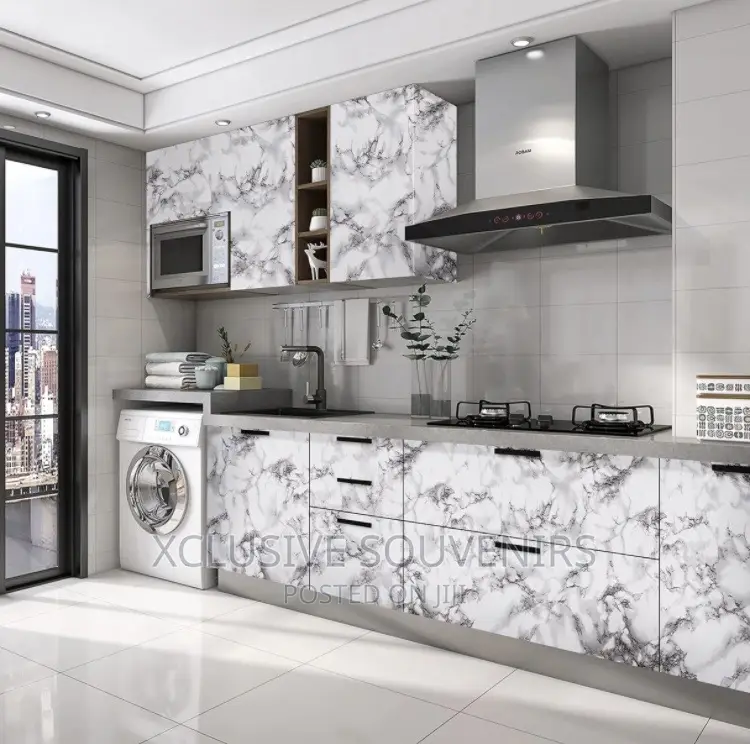 Self Adhesive Waterproof Marble Wallpaper Marble
