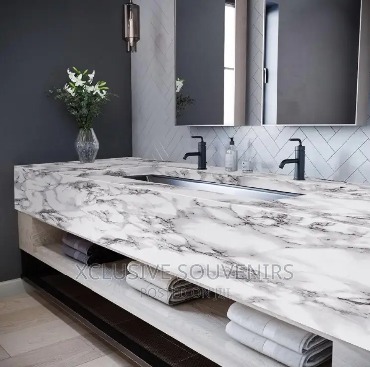 Self Adhesive Waterproof Marble Wallpaper Marble