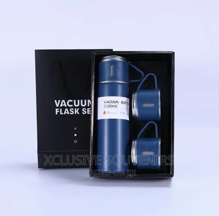 500ml Stainless Steel Vacuum Insulated Travel Mug Set