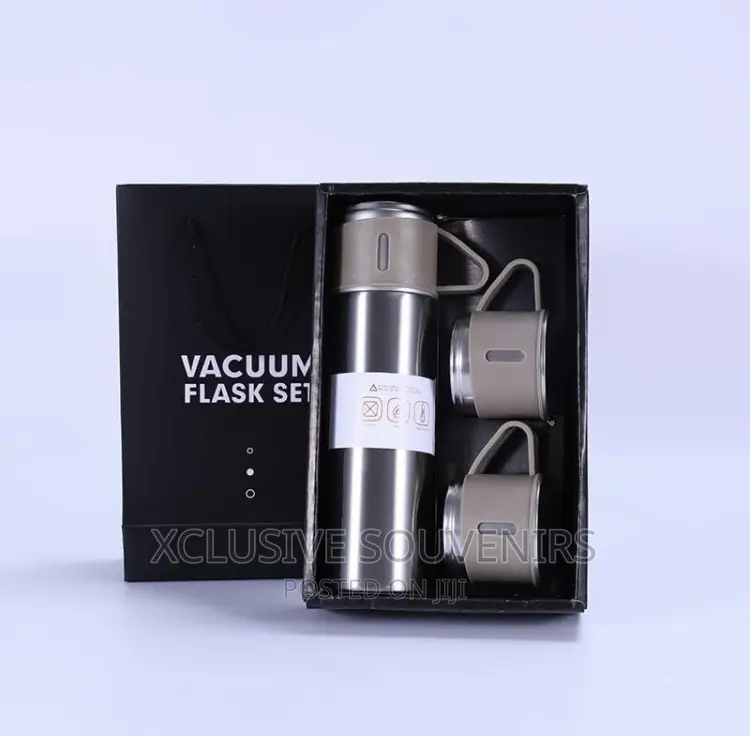500ml Stainless Steel Vacuum Insulated Travel Mug Set