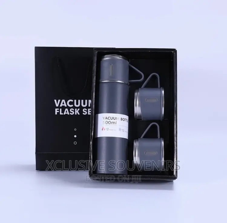 500ml Stainless Steel Vacuum Insulated Travel Mug Set