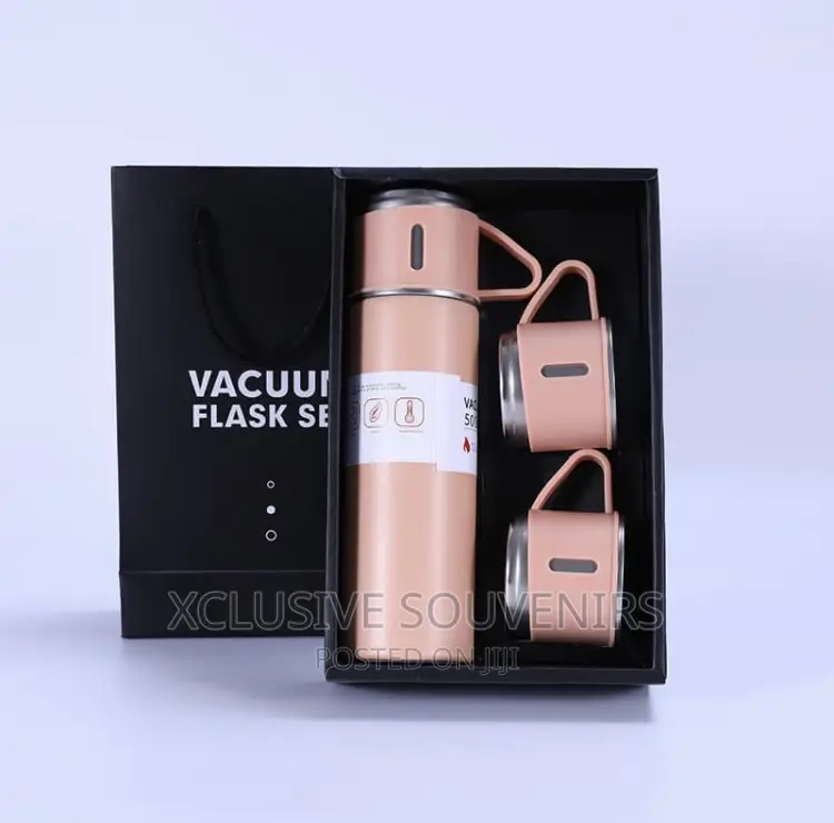 500ml Stainless Steel Vacuum Insulated Travel Mug Set