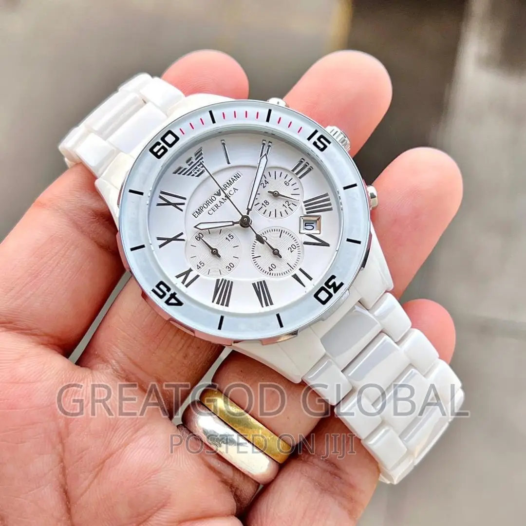 Emporio Armani White Body Anti-Pill Materialized Effect