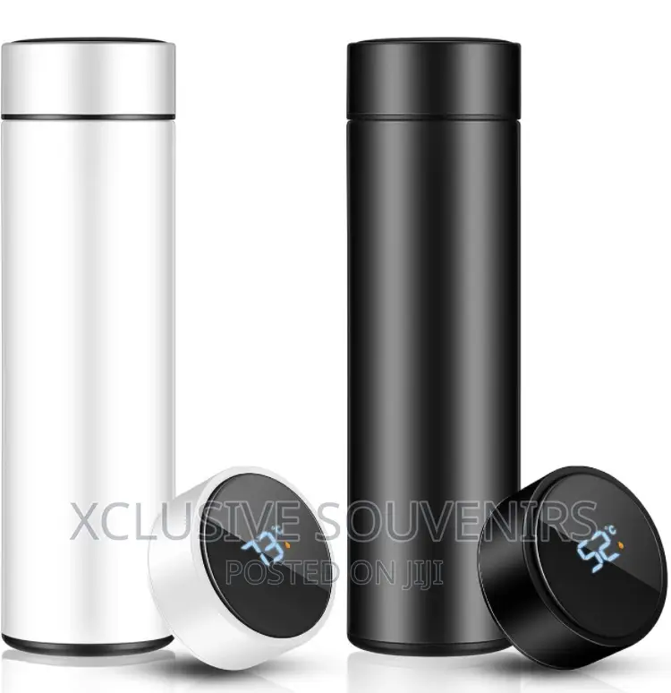 500ml Smart Water Bottles With Digital Temperature Display