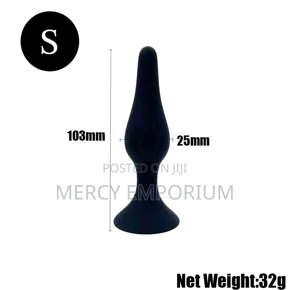 4 Pieces Anal Butt Plugs Soft Silicone Each
