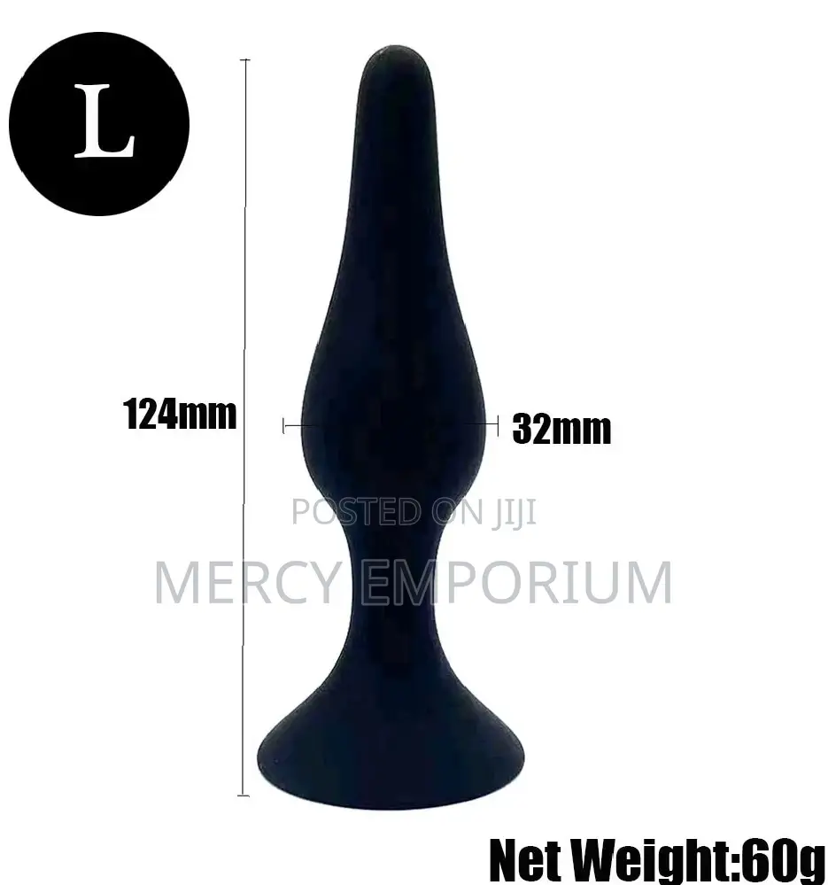 4 Pieces Anal Butt Plugs Soft Silicone Each