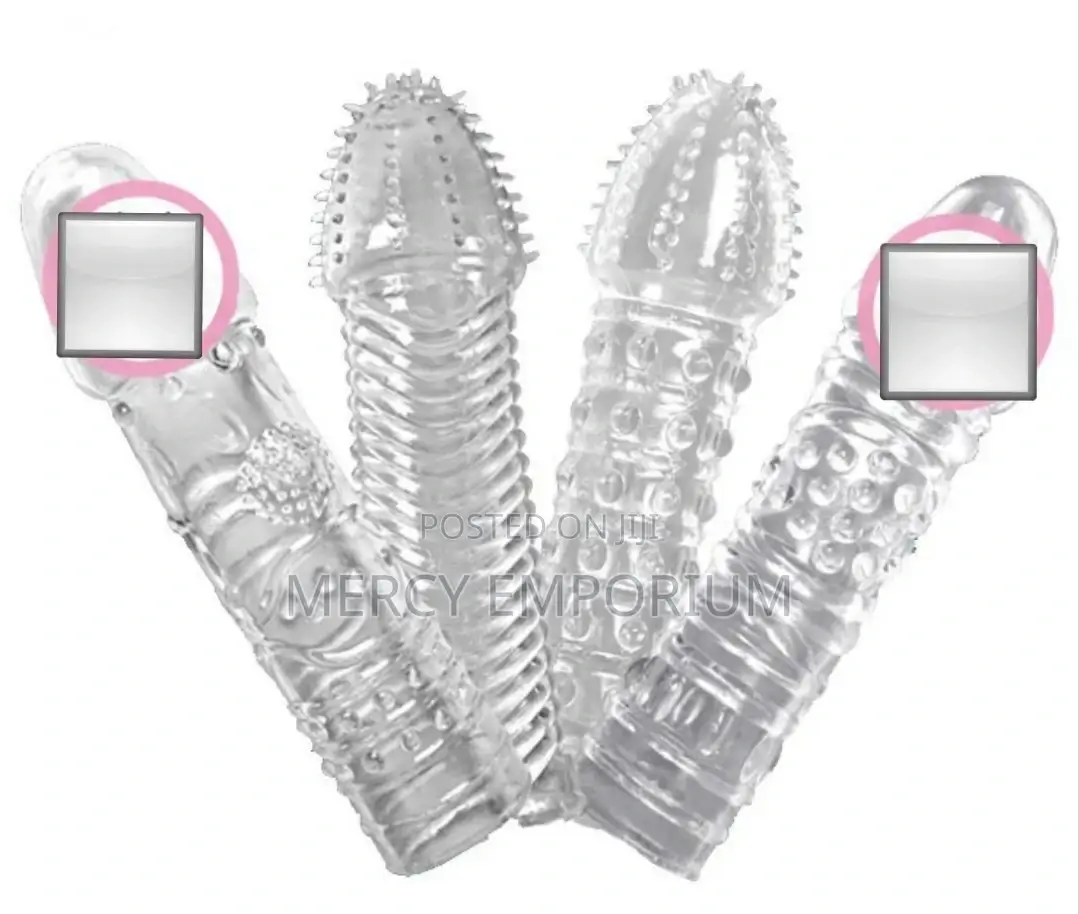 4-in-1penis Sleeve Condom Reusable, Penis Extender