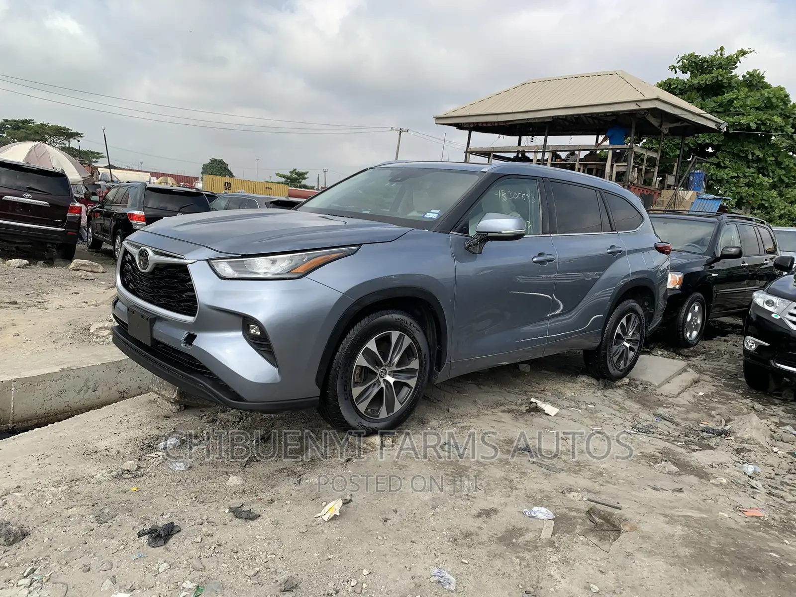 Toyota Highlander XLE AWD 2020 Blue