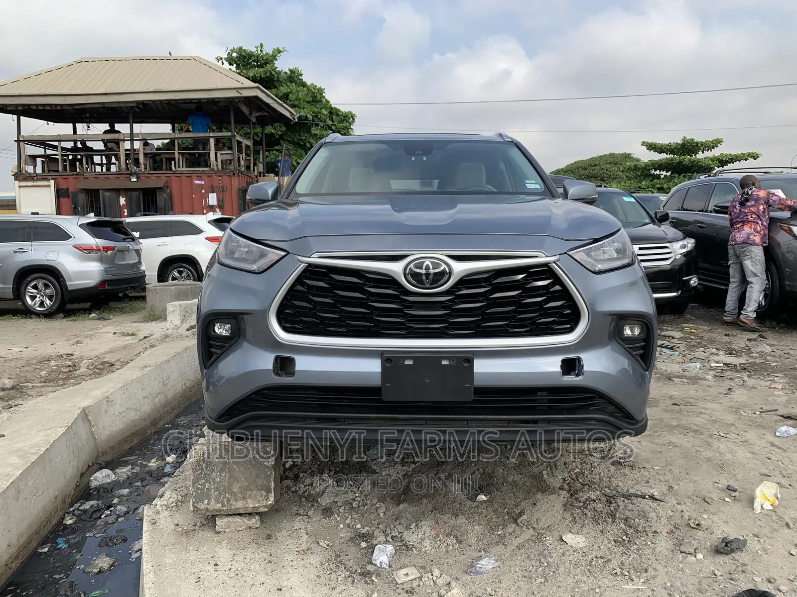 Toyota Highlander XLE AWD 2020 Blue