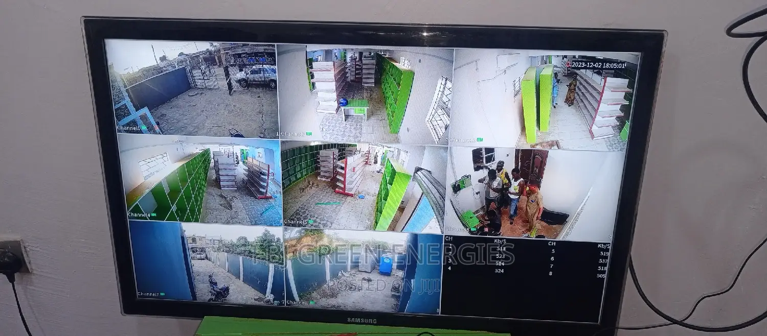 8-Channel CCTV Installation