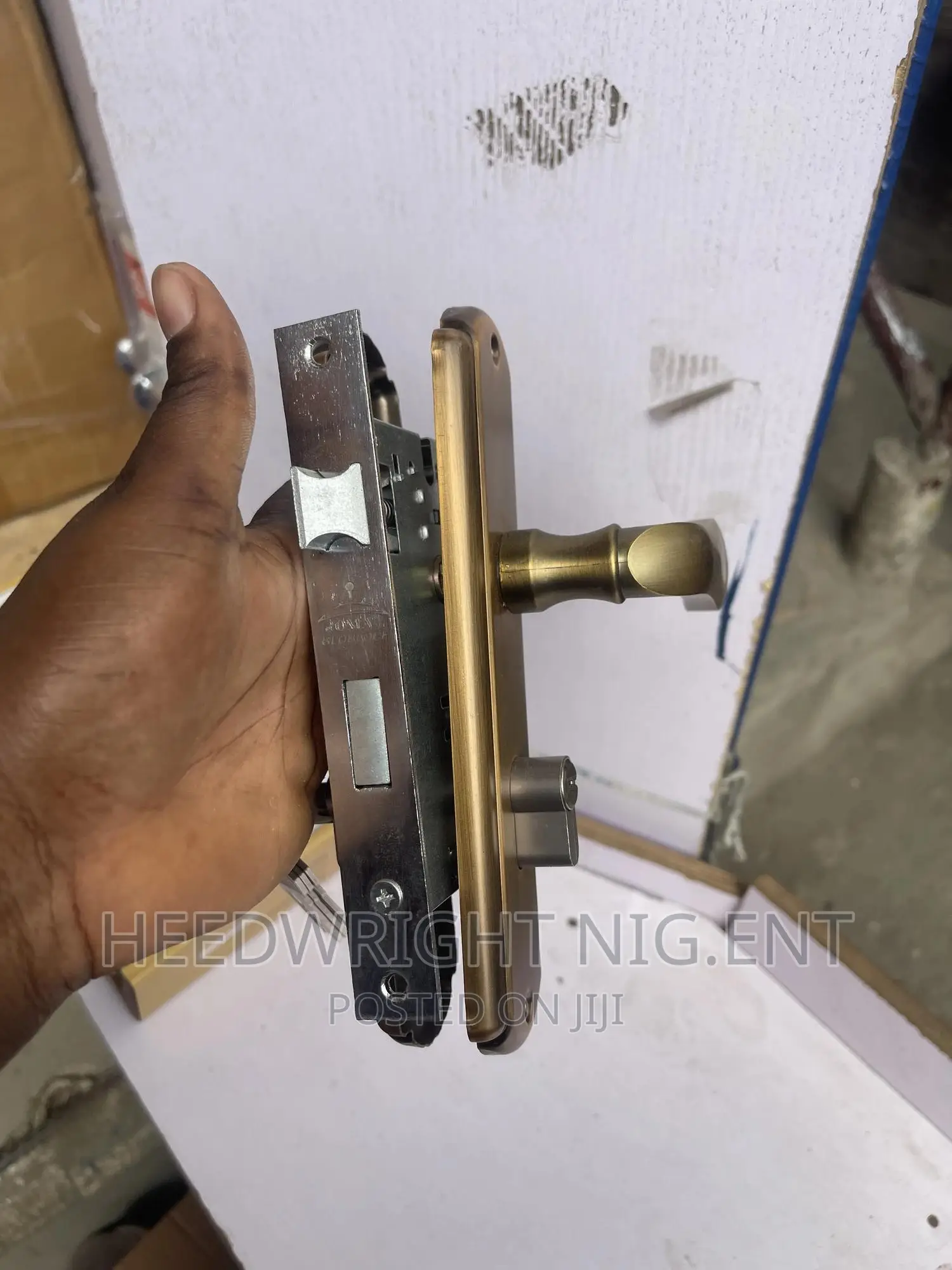 Bronze Small Wooden Iron Door Lock