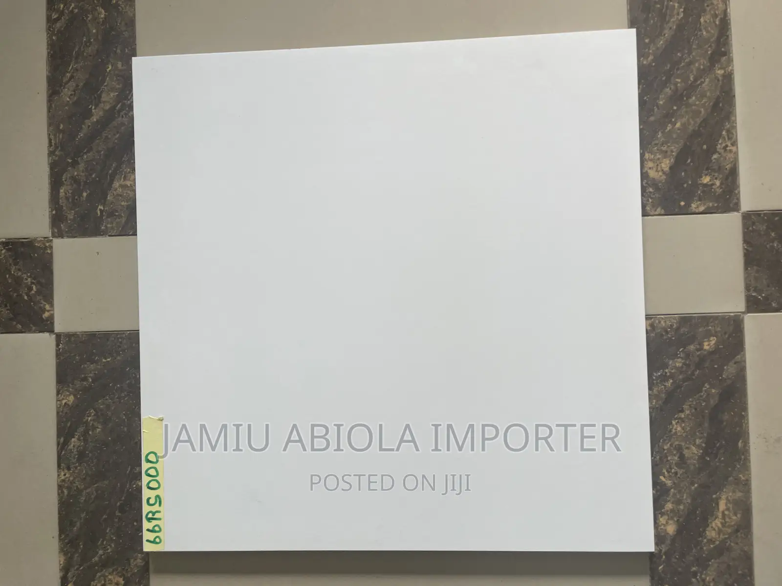 Plain White Matt Virony Anti Slip 60*60