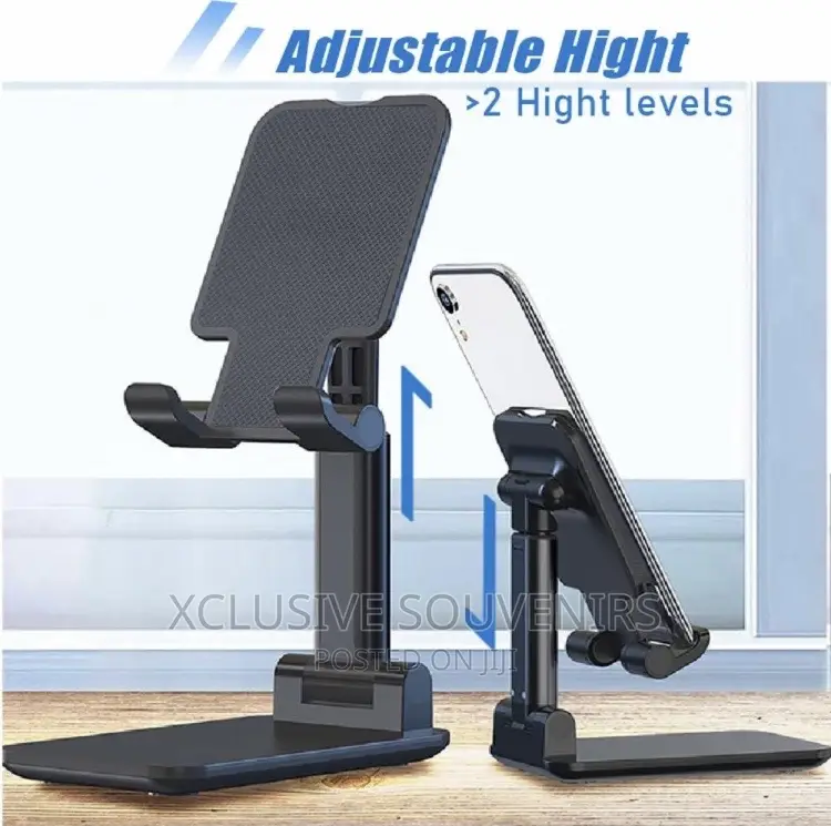 Height Adjustable Cell Phone Holder Fully Foldable