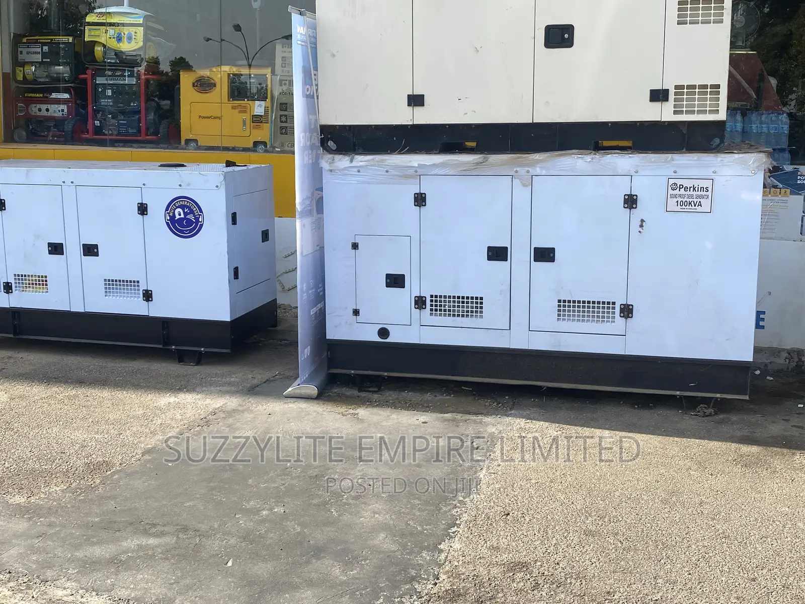 Top Class Perkins 100kva Soundproof Generator