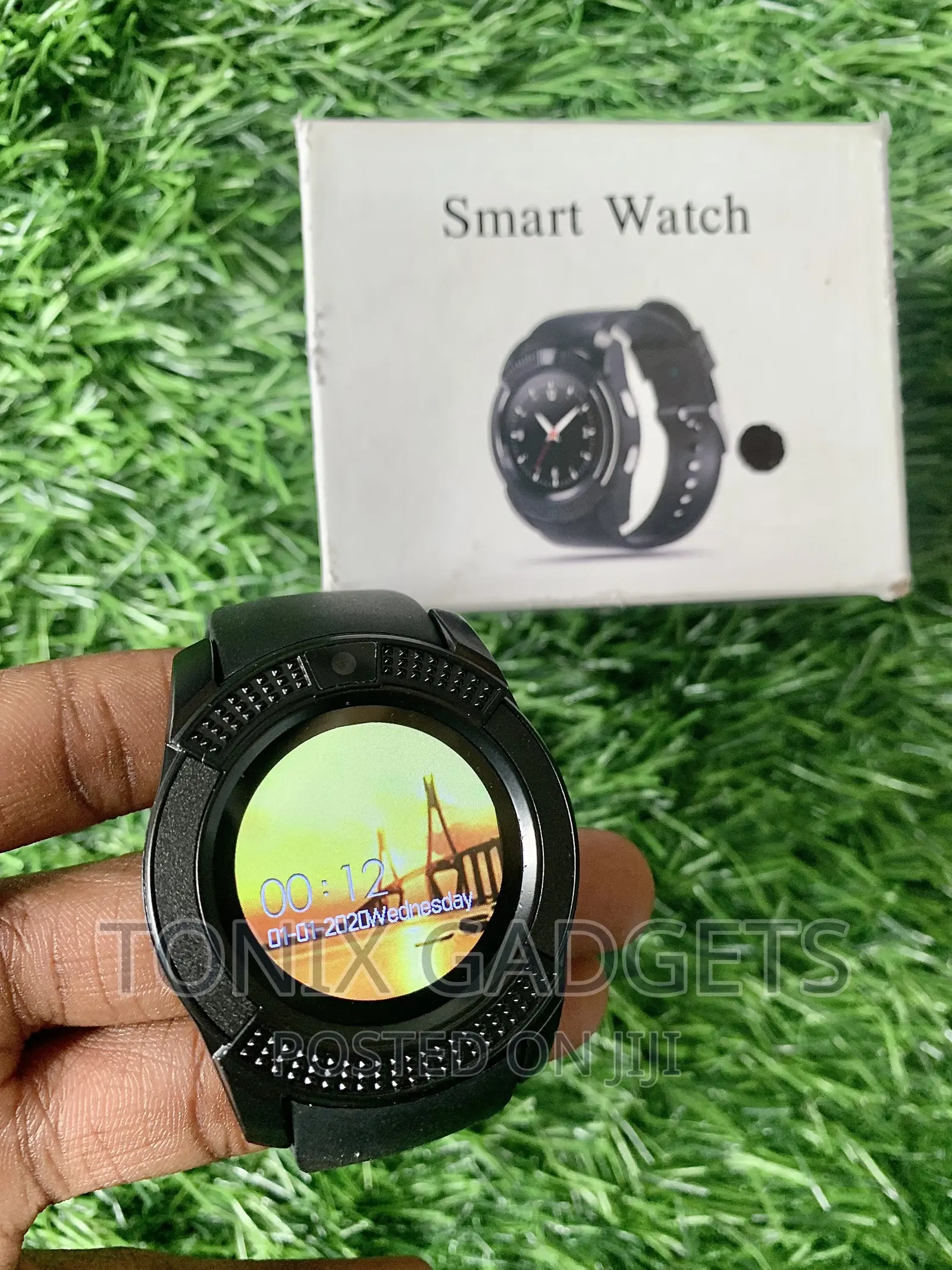 V8 Full Screen Smartwatch With Sim Card Slot