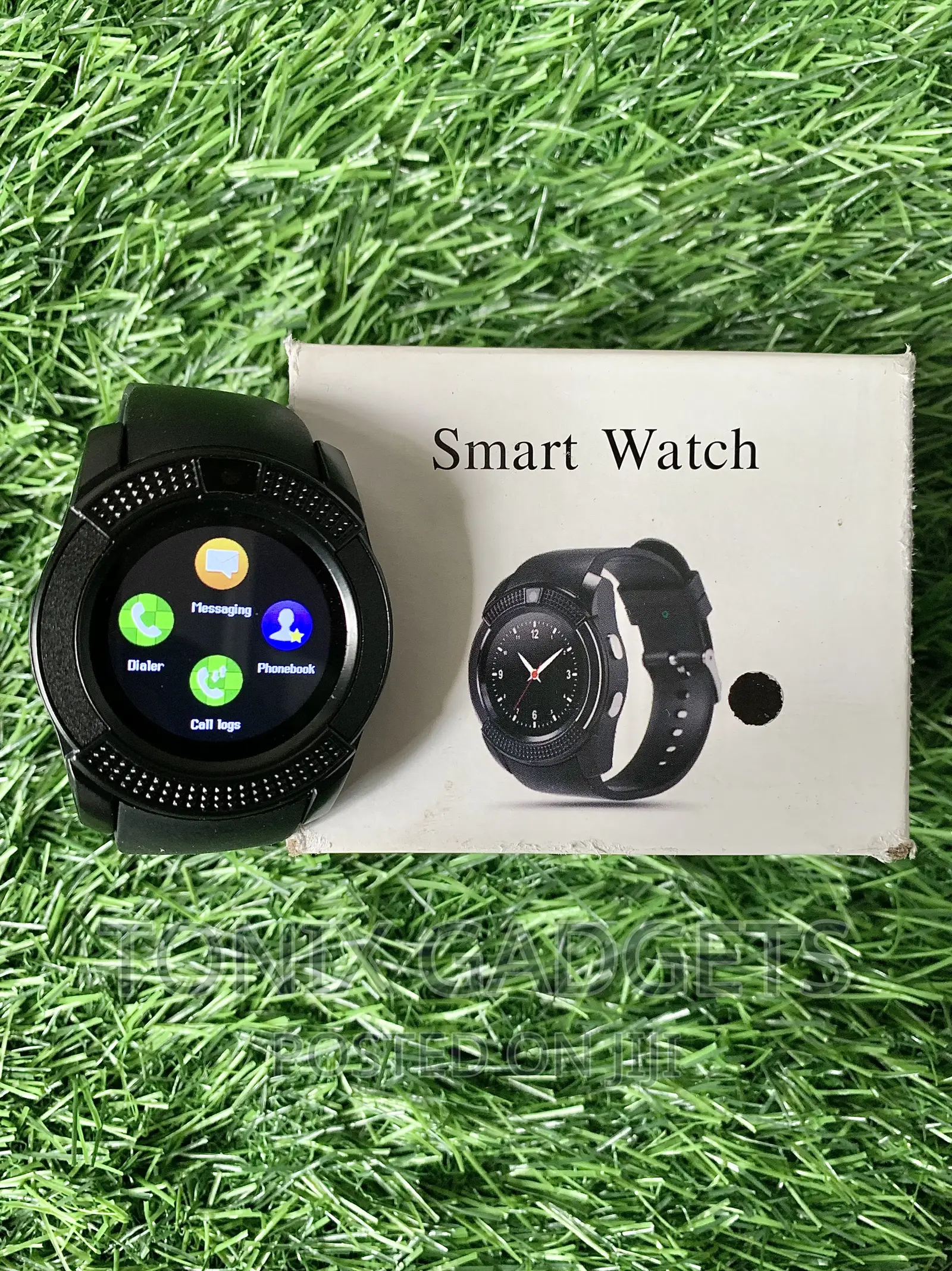 V8 Full Screen Smartwatch With Sim Card Slot