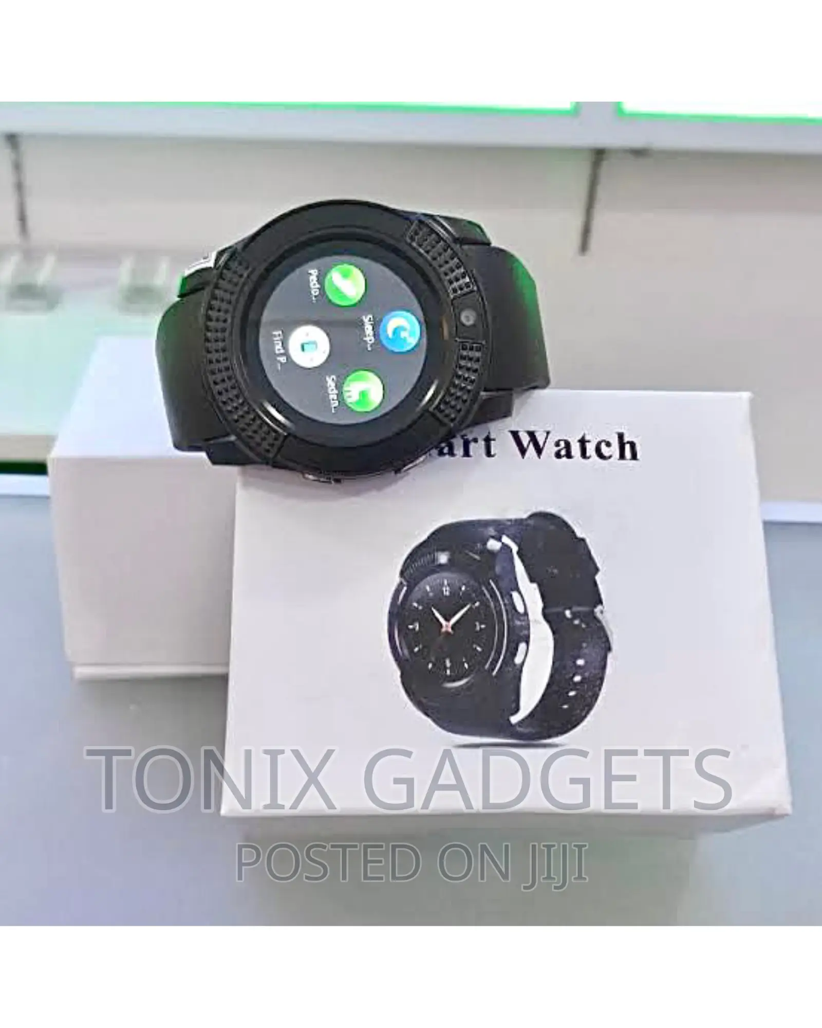 V8 Full Screen Smartwatch With Sim Card Slot