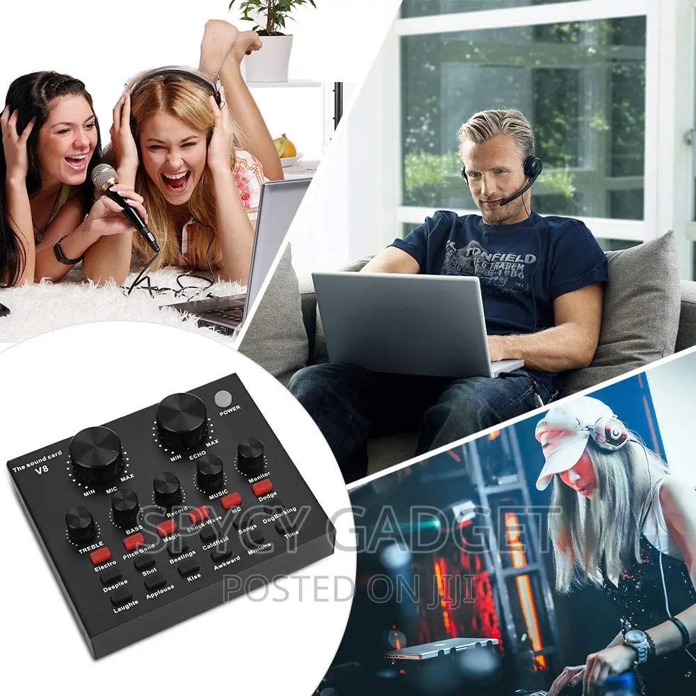 V8 Multiple Live Bluetooth Sound Card